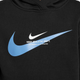 Підліткове худі для хлопчика Nike B NSW SI FLC Hoodie BB HV6965-010 137-147 M Чорне (197861866781) - зображення 7