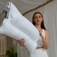 Подушка ортопедична MirSon DeLuxe №567 Eco-Soft + EcoSilk 50х70 см (2200000625182) - зображення 4