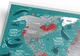 Пластиковая скретч-карта мира Travel Map, Marine - изображение 3