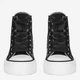 Женские кеды высокие DeeZee WFA2791-2 5905588826279 39 24.5 см Черные (5905588826309) - изображение 3