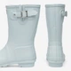 Женские резиновые сапоги высокие Hunter HFW-002 5905588653578 36 Голубые (5905588653899) - изображение 7