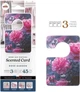 Ароматизирующая карточка Elix Rose Garden для гардероба 3 шт (5906074159222) - изображение 1