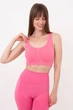 Безшовний топ на широких бретелях Giulia TANK TOP L/XL Pink-bubblegum - изображение 1