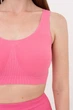 Безшовний топ на широких бретелях Giulia TANK TOP L/XL Pink-bubblegum - изображение 3