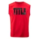 Безрукавка TITLE Boxing Iconic Block Muscle Tee Red Black (TBTS04-RD/BK-M) - изображение 1