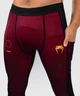 Компрессионные штаны Venum Tactical XT Spats - Black/Burgundy/Gold (VENUM-05529-139-S) - изображение 6