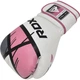 Боксерские перчатки RDX F7 Ego Boxing Gloves White Pink (BGR-F7P-8OZ) - изображение 2