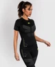 Женский рашгард Venum Training Camp 4.0 Short Sleeve Rashguard - Black/Neon Green (VENUM-05490-103-XS) - изображение 4