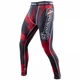 Компрессионные штаны Hayabusa Metaru 47 Silver Compression Pants Black Red (M4SCP-RD-XL) - зображення 3