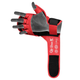 Перчатки для ММА RDX Grappling Gloves Shooter Aura Plus T-17 Red\Black (GSR-T17RB-L+) - изображение 2