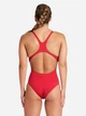 Купальник слитный женский Arena Team Swimsuit Swim Pro Solid 004760-450 44 Красный (3468336648773) - изображение 2