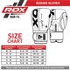 Боксерські рукавиці RDX F4 Boxing Gloves Hook & Loop Blue Black (BGR-F4U-16OZ) - зображення 5