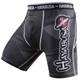 Компресійні шорти Hayabusa Metaru 47 Silver Compression Shorts Black (M4SCS-BK-S) - зображення 1