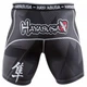 Компресійні шорти Hayabusa Metaru 47 Silver Compression Shorts Black (M4SCS-BK-S) - зображення 2