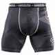 Компресійні шорти Hayabusa Metaru 47 Silver Compression Shorts Black (M4SCS-BK-S) - зображення 3