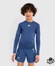 Детский рашгард Venum Contender Kids Rashguards Long Sleeves - Royal Blue (VENUM-05609-004-14) - изображение 5