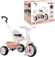 Детский металлический велосипед 2 в 1 Smoby Toys Би Муви 68х52х52 см Розовый (7600740339) - изображение 3