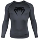 Компресійна футболка Venum Contender 3.0 Compression T-shirt Long Sleeves Heather Grey/Black (VENUM-03135-217-S) - зображення 1