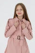 Плащ для дівчинки HL-811 128 см Пудровий (2000990260796D) shop (2000990260796) - зображення 4