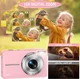 Фотоаппарат YLSHGXFC DC403 44Мп / Full HD 30fps / 16X зум / Розовый Б/В - изображение 3