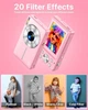 Фотоаппарат YLSHGXFC DC403 44Мп / Full HD 30fps / 16X зум / Розовый Б/В - изображение 5