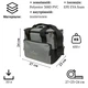 Термосумка Tribe Cooler 10 L grey (T-IF-0009-grey) - изображение 7