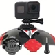 Універсальне кріплення GoPro на 3М скотчі на шолом, обертається 360, чорне - зображення 1