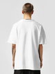 Футболка чоловіча оверсайз Normal Humans Avoid Me XL-2XL Білий (26838229) - зображення 7