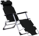 Leżak ModernHome by Multistore ZRL010F BLACK - obraz 1