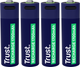 Акумулятор Trust USB Type-C AA, 1.5V 1700mAh, Li-Ion, 4 шт (TR25631) - зображення 1