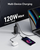 Ładowarka sieciowa Anker PowerPort 737 GaNPrime - 120W 2xPD & 1xPIQ PPS/DPDS (A2148313) - obraz 2