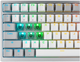 Klawiatura bezprzewodowa ASUS ROG Azoth NX Red PBT USB/Wireless White (90MP031A-BKUA11) - obraz 7