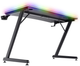 Biurko komputerowe Trust GXT710 Luminus Pro RGB Czarny (TR25419) - obraz 3