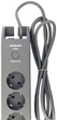 Listwa zasilająca Philips SPN3140A/60 4 gniazda 2 m Szary - obraz 4