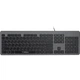 Клавиатура Vinga KB735 black-grey - изображение 1