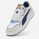 Мужские кеды низкие Puma Court Classic Street 40019609 44.5 (10UK) 29 см Puma White-Persian Blue-Alpine Snow (4069156731387) - изображение 4