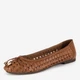 Женские балетки кожаные Lasocki WI45-550-01 5906751005057 39 Коричневые (5906751005101) - изображение 3