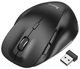 Миша Hoco GM24 Mystic Six-button Dual-mode Business Wireless/Bluetooth Mouse Black (6931474799432) - зображення 4