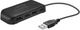 Koncentrator SPEEDLINK SNAPPY EVO USB Hub 7 port Active USB 2.0 Black (SL-140005-BK) - obraz 1
