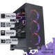Рабочая станция PowerUp Desktop #200 Core i9 13900K / 128GB / HDD 1TB / SSD 512GB / GeForce RTX 3060 12GB специализированная вычислительная графическая система для архитекторов и инженеров - изображение 1
