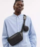 Сумка Coach Elias Belt Bag In Signature canvas, Gunmetal/Charcoal/Black - изображение 3