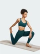 Спортивные леггинсы для фитнеса женские Adidas All Me JV7771 M Зеленые (4068809571356) - изображение 4