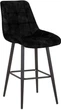 Стілець барний Nowy Styl Nicole ordf HN Hoker Black (BOX-1) SQR PL-19 - зображення 1