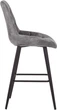 Стілець барний Nowy Styl Nicole ordf HN Hoker Black (BOX-1) SQR PL-16 - зображення 3