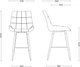 Стілець барний Nowy Styl Nicole ordf HN Hoker White (BOX-1) SQR PL-07 - зображення 5