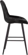 Стілець барний Nowy Styl Nicole ordf HN Hoker Black (BOX-1) SQR PL-19 - зображення 3