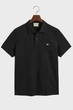 Чоловіче чорне поло SLIM SHIELD SS PIQUE POLO Gant XXXL 2220 - изображение 5