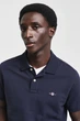 Чоловіче темно-синє поло SLIM SHIELD SS PIQUE POLO Gant XXXL 2220 - изображение 4