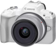 Фотоапарат Canon EOS R50 + RF-S 18-45mm F4.5-6.3 IS STM White (5812C013) - зображення 1