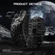 Бездротова ігрова мишка ATTACK SHARK R5 Ultra BLACK Карбонова, ультралегка (2.4G, Bluetooth), PAW3950MAX, 42000 DPI, 8K - изображение 8